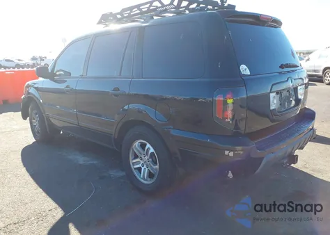 2005 Honda Pilot Ex-L from USA, damaged, VIN 5FNYF18505B033127